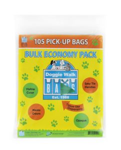 Dog waste pick up bags